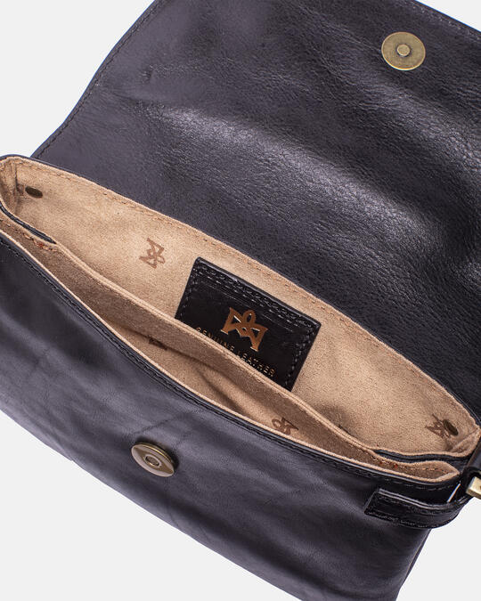 Mini shoulder bag NERO - Crossbody Bags - WOMEN'S BAGS | bagsCuoieria Fiorentina