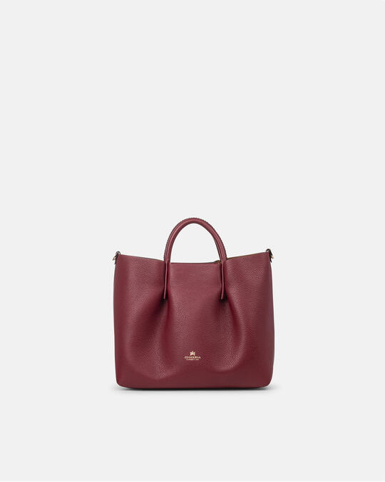 Large tote bag CRANBERRY - TOTE BAG - WOMEN'S BAGS | bagsCuoieria Fiorentina