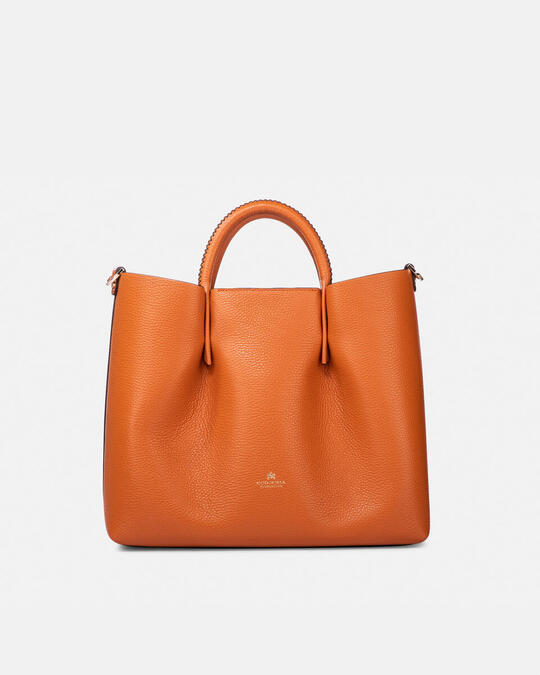 Candy large tote PAPAYA - TOTE BAG - WOMEN'S BAGS | bagsCuoieria Fiorentina