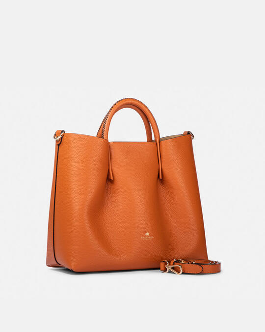 Candy large tote PAPAYA - TOTE BAG - WOMEN'S BAGS | bagsCuoieria Fiorentina