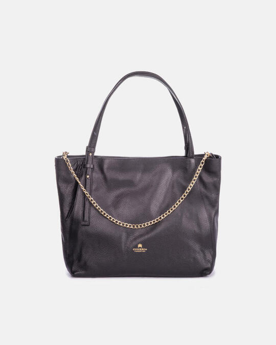 Coquette shopping bag NERO - SHOPPING - WOMEN'S BAGS | bagsCuoieria Fiorentina