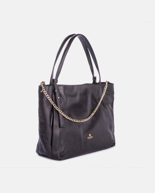 Coquette shopping bag NERO - SHOPPING - WOMEN'S BAGS | bagsCuoieria Fiorentina
