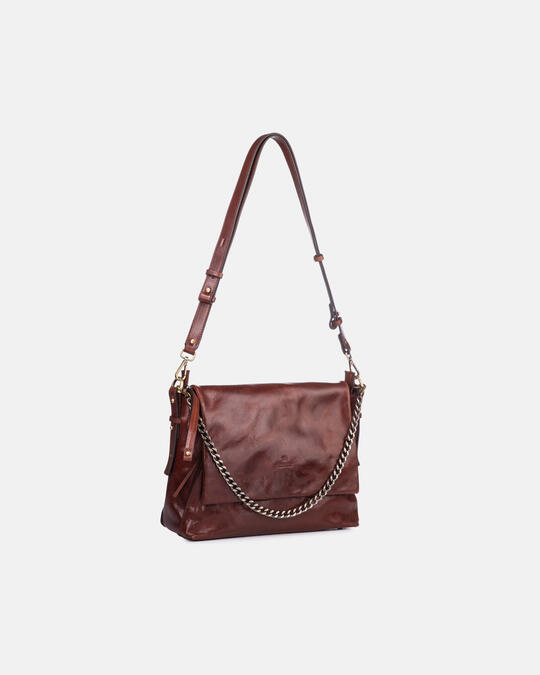 Messenger bag MARRONE - Messenger Bags - WOMEN'S BAGS | bagsCuoieria Fiorentina