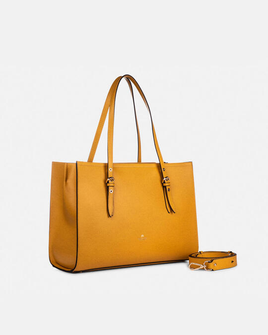 Large shopping bag GIALLO - SHOPPING - WOMEN'S BAGS | bagsCuoieria Fiorentina