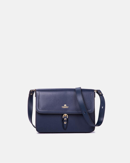 Squared xbody NAVY - Messenger Bags - WOMEN'S BAGS | bagsCuoieria Fiorentina