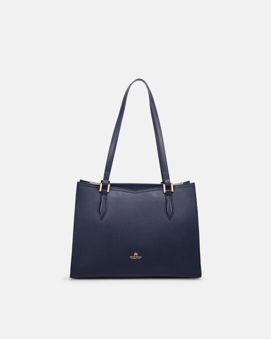 Shopping bag NAVY - SHOPPING - WOMEN'S BAGS | bagsCuoieria Fiorentina