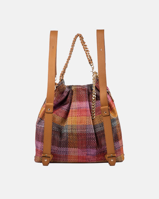 Multicolor backpack MULTICOLOR - leather backpacks - WOMEN'S BAGS | bagsCuoieria Fiorentina