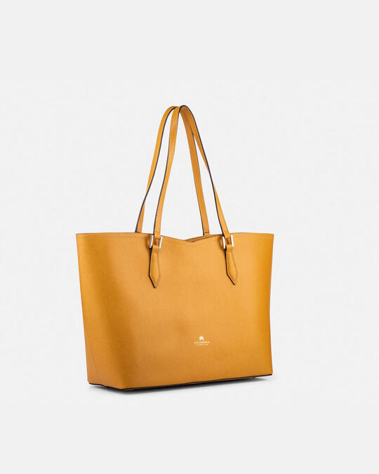 Large shopping bag GIALLO - SHOPPING - WOMEN'S BAGS | bagsCuoieria Fiorentina