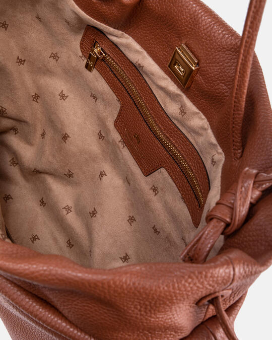 Shopping bag CARAMEL - Crossbody Bags - WOMEN'S BAGS | bagsCuoieria Fiorentina