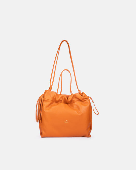 Shopping bag PAPAYA - Crossbody Bags - WOMEN'S BAGS | bagsCuoieria Fiorentina
