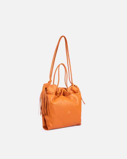 Shopping bag PAPAYA - Crossbody Bags - WOMEN'S BAGS | bagsCuoieria Fiorentina