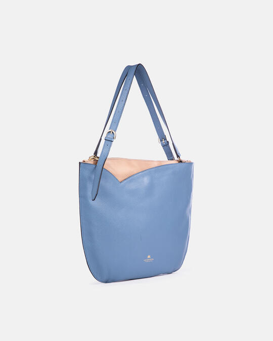 Luna Large shopping hobo BLUEFAYRYSEASIDE - Shoulder Bags - WOMEN'S BAGS | bagsCuoieria Fiorentina