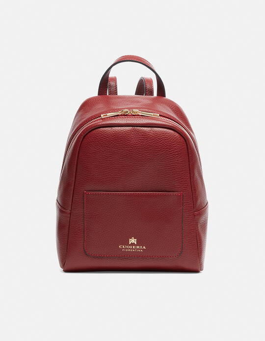 coach red mini backpack