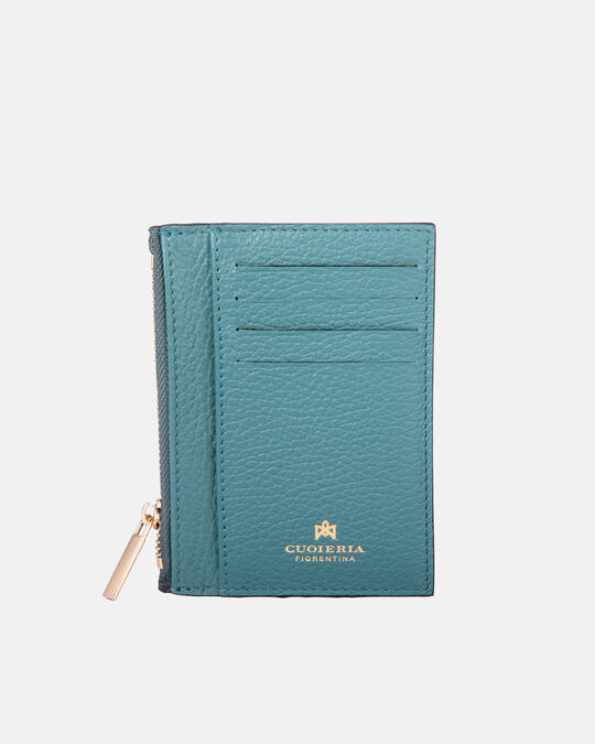 Card holder with zip TONIC - Card Holders - Women's Wallets | WalletsCuoieria Fiorentina