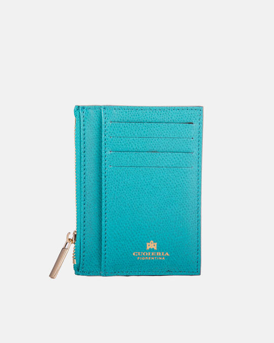 Card holder with zip TONIC - Card Holders - Women's Wallets | WalletsCuoieria Fiorentina