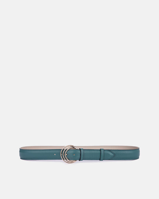 Cintura alta con fibbia geometrica TONIC - CINTURE DONNA | CINTURECuoieria Fiorentina