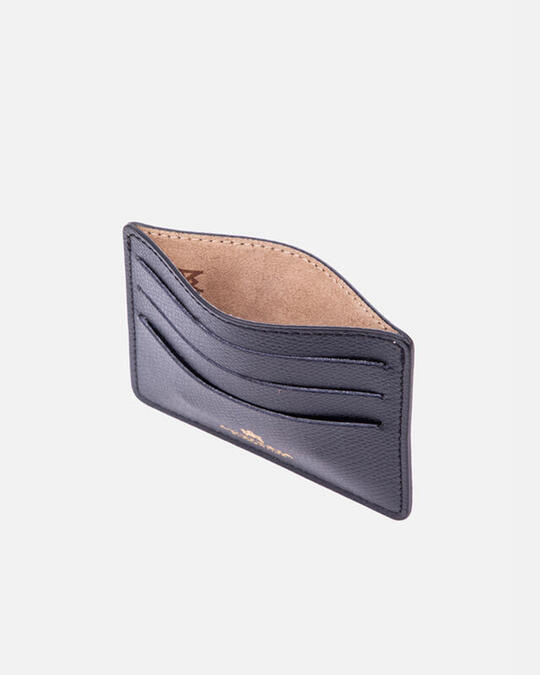 Bella credit car holder with space for banknotes NERO - Card Holders - Women's Wallets | WalletsCuoieria Fiorentina