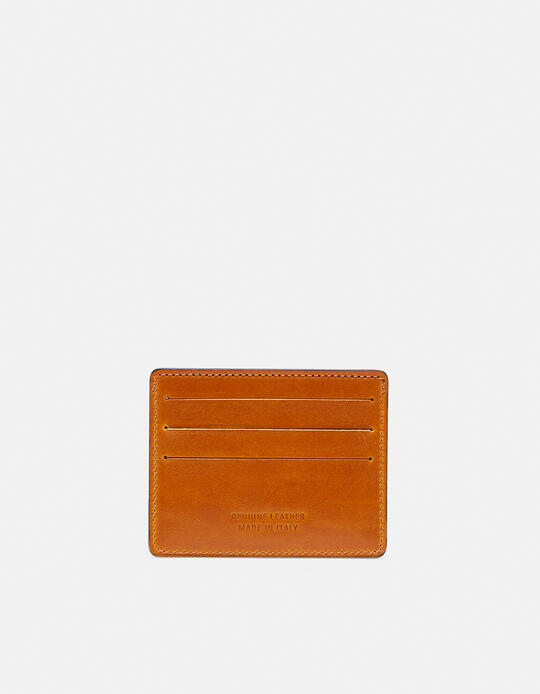 Card holder with banknote holder GIALLO - Card Holders - Women's Wallets | WalletsCuoieria Fiorentina