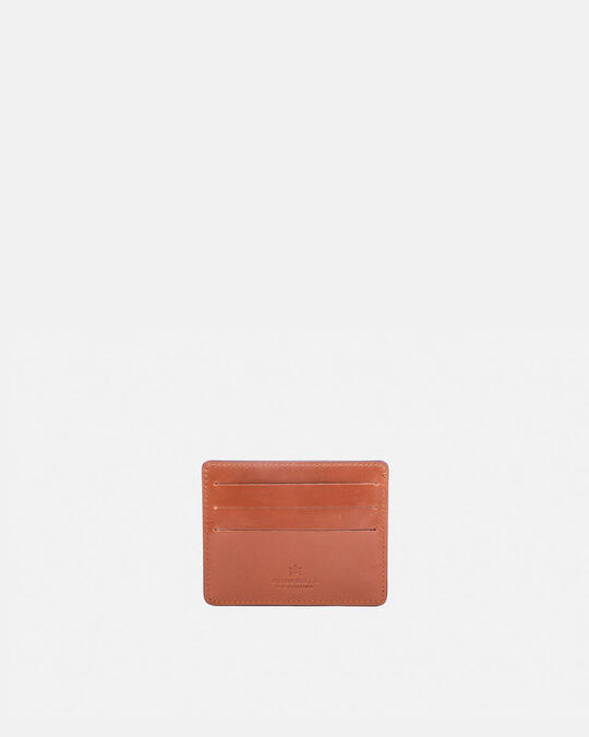 Card holder with banknote holder MARRONE - Card Holders - Women's Wallets | WalletsCuoieria Fiorentina