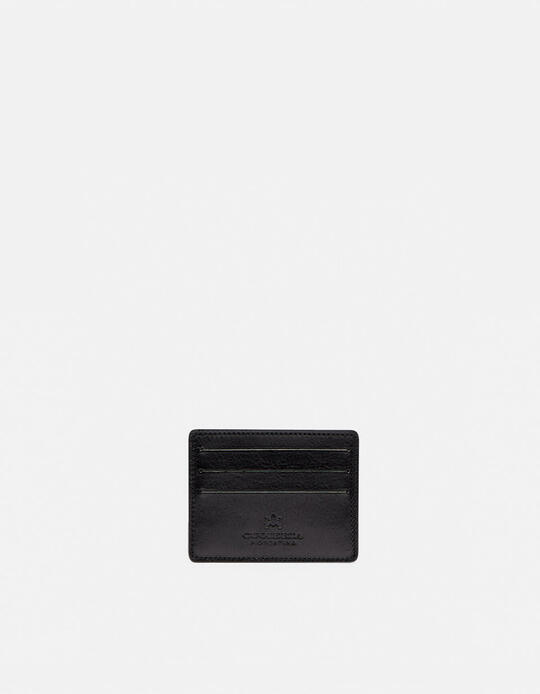Card holder with banknote holder NERO - Card Holders - Women's Wallets | WalletsCuoieria Fiorentina