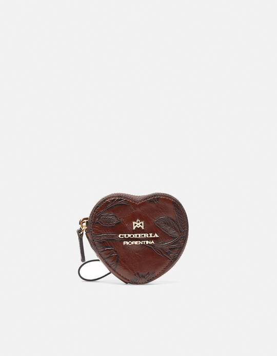 Heart purse Mimì MOGANO - Women's Accessories | AccessoriesCuoieria Fiorentina