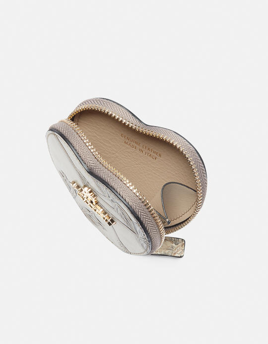 Heart purse Mimì TAUPE - Women's Accessories | AccessoriesCuoieria Fiorentina