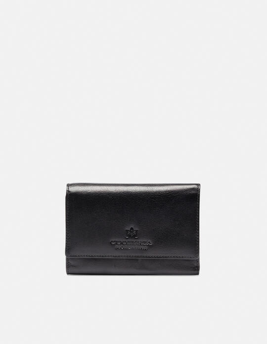 Leather wallet NERO - Women's Wallets - Women's Wallets | WalletsCuoieria Fiorentina