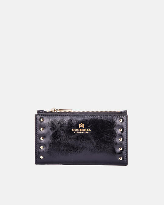 Blow Lux card holder with coin pocket NERO - Women's Wallets - Women's Wallets | WalletsCuoieria Fiorentina