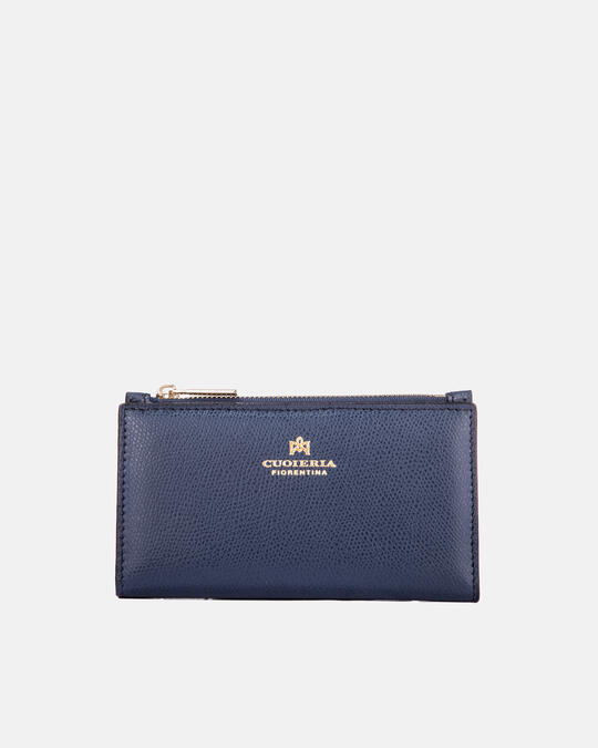 Alice credit card holder with coin purse NAVY - Women's Wallets - Women's Wallets | WalletsCuoieria Fiorentina