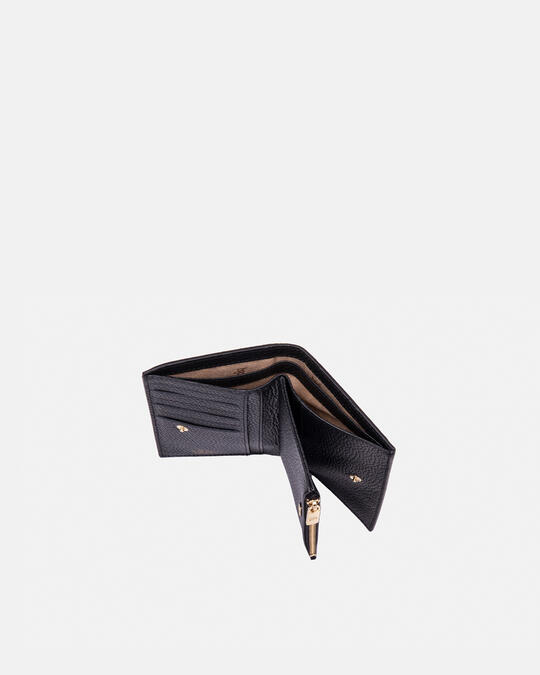 Small wallet NERO - Women's Wallets - Women's Wallets | WalletsCuoieria Fiorentina