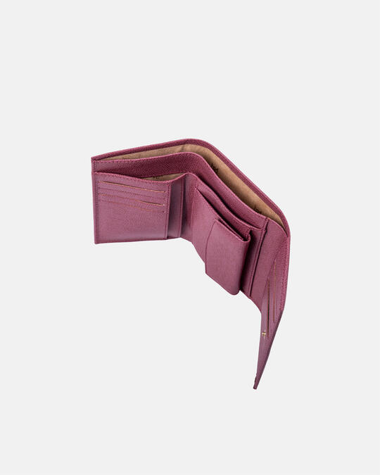 Bella wallet bifold HEATHER - Women's Wallets - Women's Wallets | WalletsCuoieria Fiorentina
