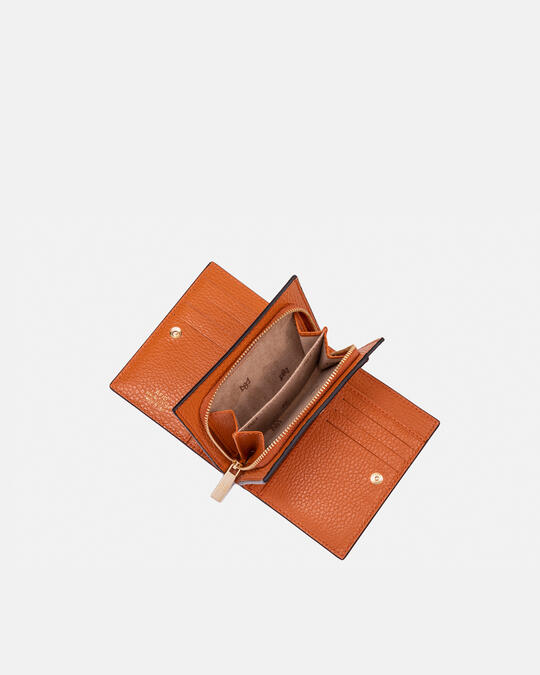 Small wallet with coin purse PAPAYA - Women's Wallets - Women's Wallets | WalletsCuoieria Fiorentina