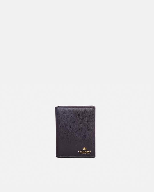 Portafoglio piccolo con portamonete NERO - Women's Wallets - Women's Wallets | WalletsCuoieria Fiorentina