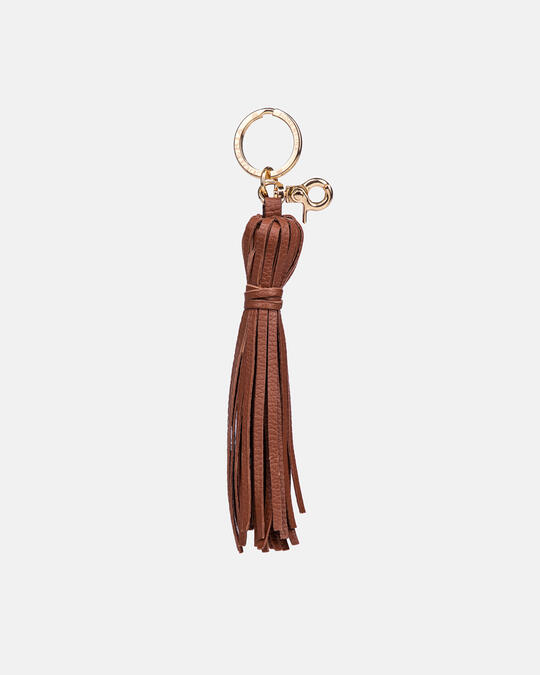 Tassel keychain CARAMEL - Key holders - Women's Accessories | AccessoriesCuoieria Fiorentina