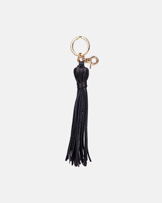 Tassel keychain NERO - Key holders - Women's Accessories | AccessoriesCuoieria Fiorentina