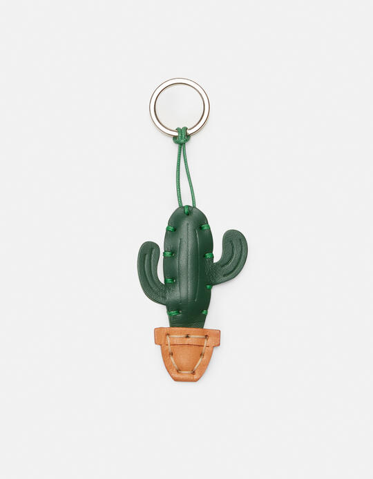 Cactus Leather key ring VERDE - Key holders - Women's Accessories | AccessoriesCuoieria Fiorentina