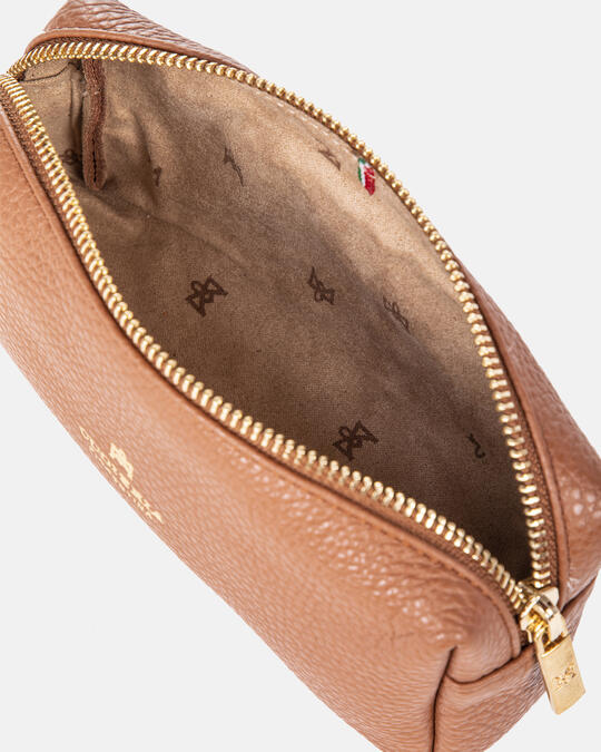 Large makeup case CARAMEL - Make Up Bags - Women's Accessories | AccessoriesCuoieria Fiorentina