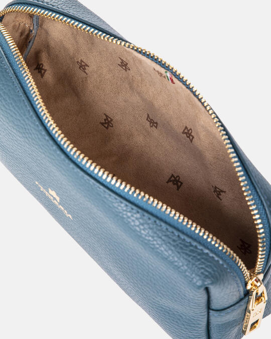 Velvet large  Beauty-Case JEANS - Make Up Bags - Women's Accessories | AccessoriesCuoieria Fiorentina