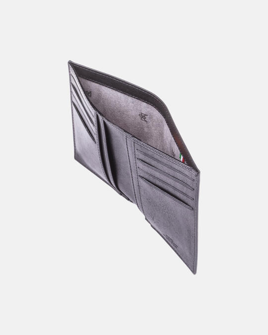 Warm and colour vertical wallet NERO - Women's Wallets - Men's Wallets | WalletsCuoieria Fiorentina