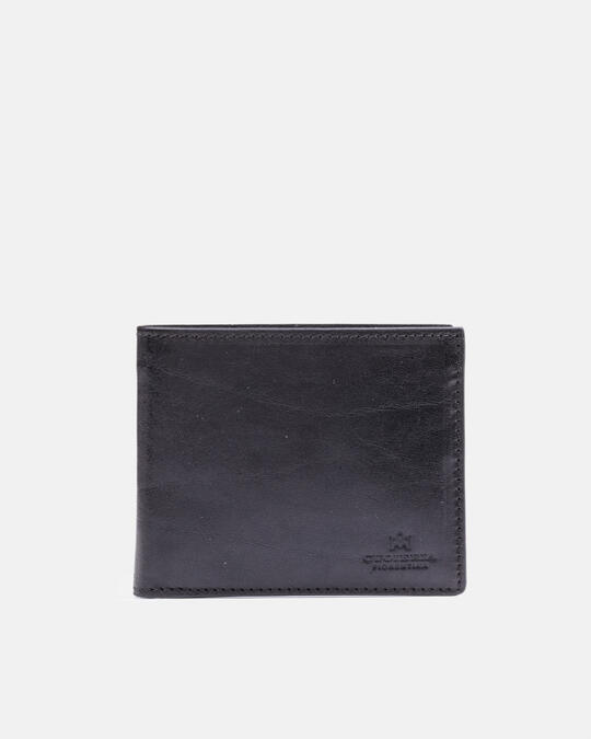 Warm and colour wallet basic NERO - Women's Wallets - Men's Wallets | WalletsCuoieria Fiorentina