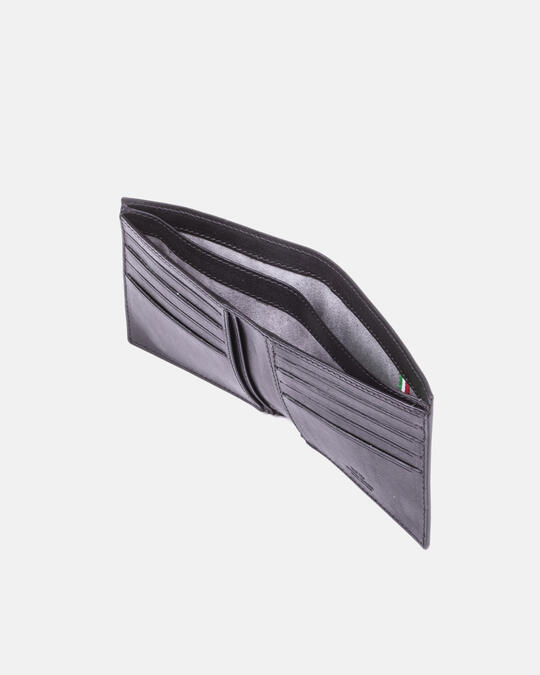 Warm and colour wallet basic NERO - Women's Wallets - Men's Wallets | WalletsCuoieria Fiorentina