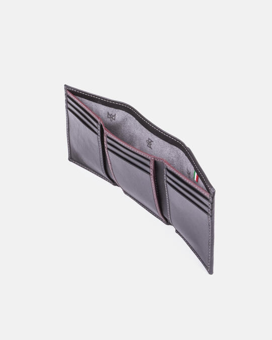 Adam wallet trifold NEROBORDEAUX - Women's Wallets - Men's Wallets | WalletsCuoieria Fiorentina