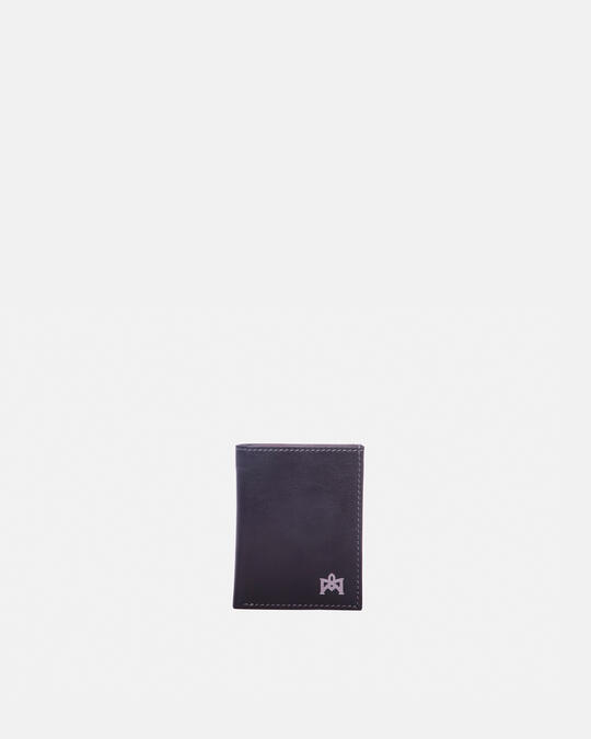 Velvet Anti-Rfid credit card holder NEROBORDEAUX - Women's Wallets - Men's Wallets | WalletsCuoieria Fiorentina