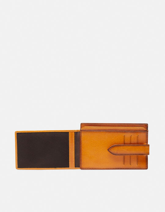 Warm and Color Anti-RFID cardholder GIALLO - Women's Wallets - Men's Wallets | WalletsCuoieria Fiorentina
