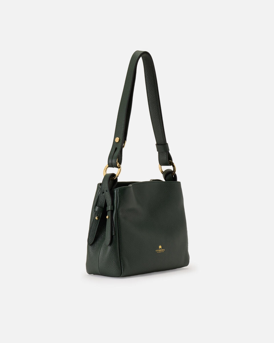 Small hobo bag Moss  - Shoulder Bags - Women's Bags - Bags - Cuoieria Fiorentina