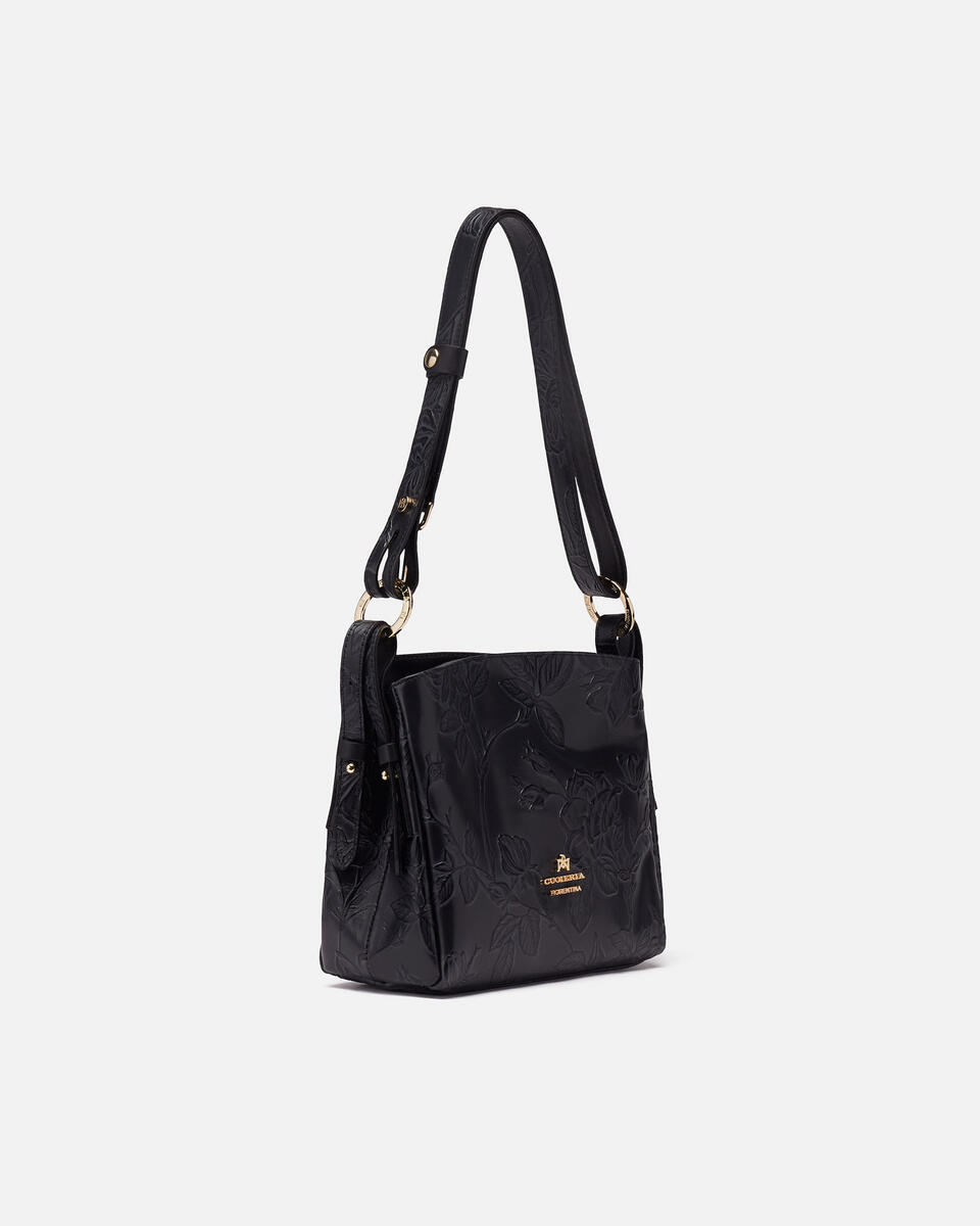 HOBO BAG Black  - Shoulder Bags - Women's Bags - Bags - Cuoieria Fiorentina