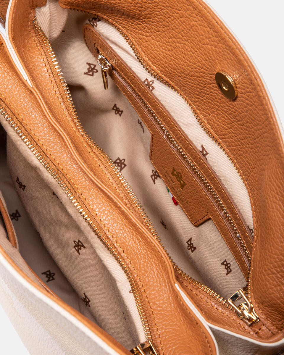 Hobo Beigeflake  - Shoulder Bags - Women's Bags - Bags - Cuoieria Fiorentina