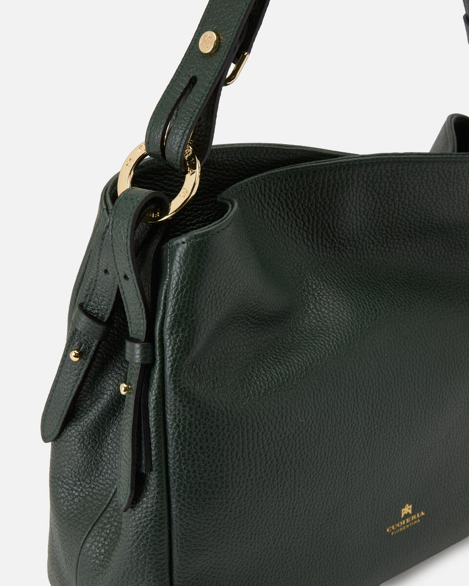 HOBO BAG Moss  - Shoulder Bags - Women's Bags - Bags - Cuoieria Fiorentina