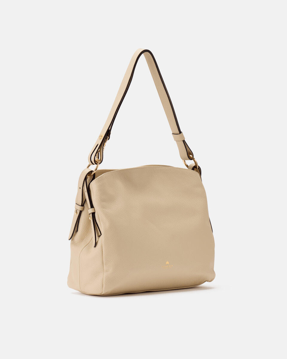HOBO BAG Prosecco  - Shoulder Bags - Women's Bags - Bags - Cuoieria Fiorentina