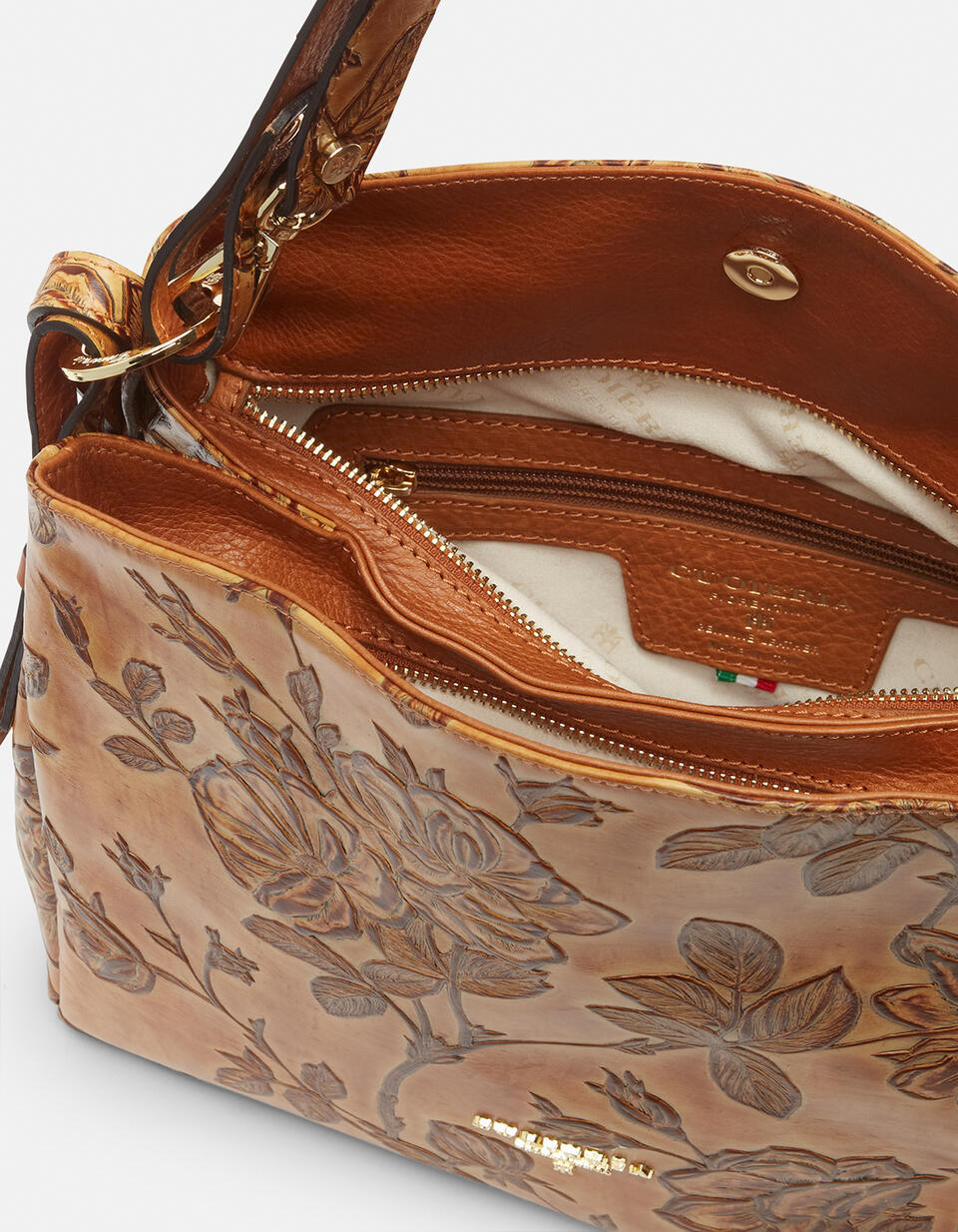 Medium Mimì casual shoulder bag - Shoulder Bags - WOMEN'S BAGS | bags Mimì BEIGE - Shoulder Bags - WOMEN'S BAGS | bagsCuoieria Fiorentina